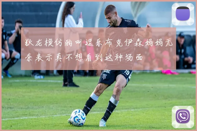 狄龙模仿狗叫逗乐布克伊森妈妈无奈表示真不想看到这种场面